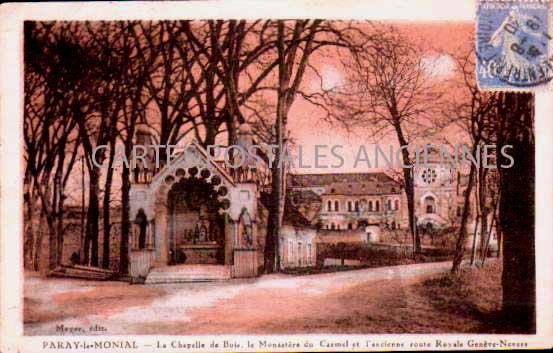 Cartes postales anciennes > CARTES POSTALES > carte postale ancienne > cartes-postales-ancienne.com Bourgogne franche comte Saone et loire Paray Le Monial