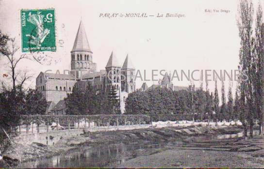 Cartes postales anciennes > CARTES POSTALES > carte postale ancienne > cartes-postales-ancienne.com Bourgogne franche comte Saone et loire Paray Le Monial