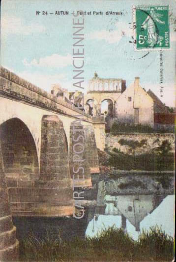 Cartes postales anciennes > CARTES POSTALES > carte postale ancienne > cartes-postales-ancienne.com Bourgogne franche comte Saone et loire Autun