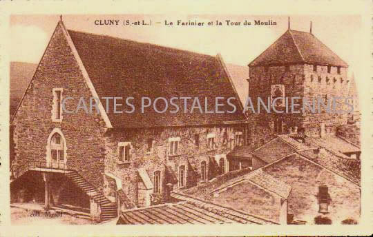 Cartes postales anciennes > CARTES POSTALES > carte postale ancienne > cartes-postales-ancienne.com Bourgogne franche comte Saone et loire Cluny