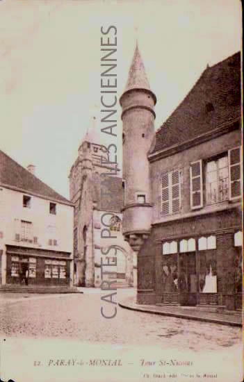 Cartes postales anciennes > CARTES POSTALES > carte postale ancienne > cartes-postales-ancienne.com Bourgogne franche comte Saone et loire Paray Le Monial