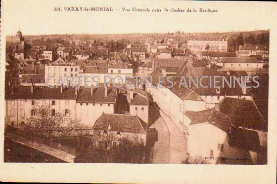 Cartes postales anciennes > CARTES POSTALES > carte postale ancienne > cartes-postales-ancienne.com Bourgogne franche comte Saone et loire Paray Le Monial