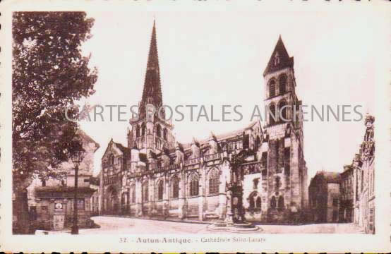 Cartes postales anciennes > CARTES POSTALES > carte postale ancienne > cartes-postales-ancienne.com Bourgogne franche comte Autun