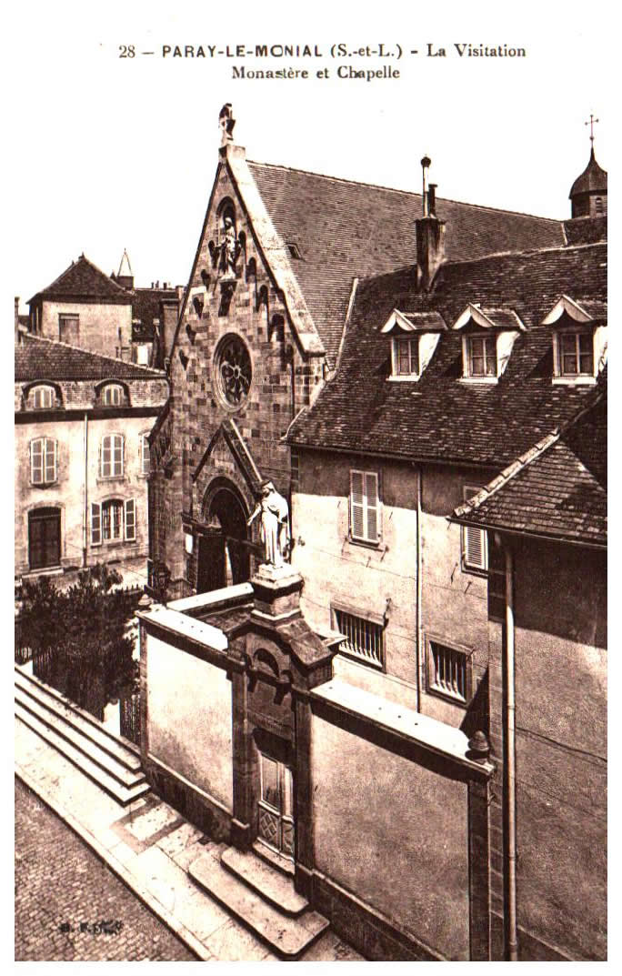 Cartes postales anciennes > CARTES POSTALES > carte postale ancienne > cartes-postales-ancienne.com Bourgogne franche comte Paray Le Monial