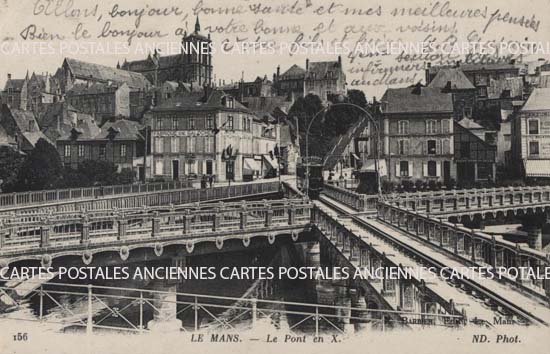 Cartes postales anciennes > CARTES POSTALES > carte postale ancienne > cartes-postales-ancienne.com Pays de la loire Sarthe