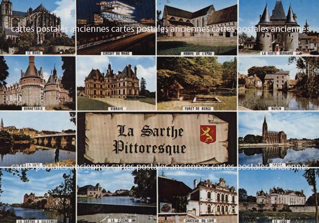 Cartes postales anciennes > CARTES POSTALES > carte postale ancienne > cartes-postales-ancienne.com Pays de la loire Sarthe Le Lude