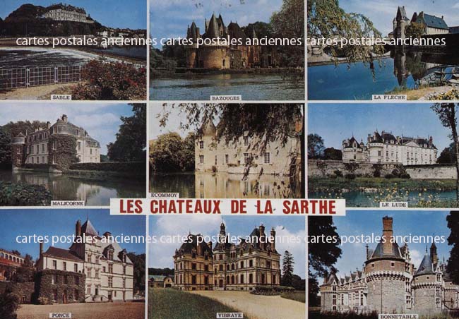 Cartes postales anciennes > CARTES POSTALES > carte postale ancienne > cartes-postales-ancienne.com Pays de la loire Sarthe Le Lude