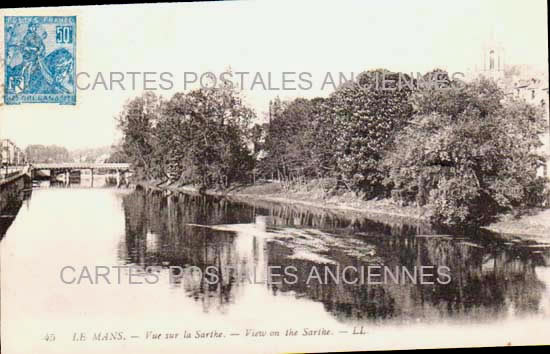 Cartes postales anciennes > CARTES POSTALES > carte postale ancienne > cartes-postales-ancienne.com Pays de la loire Sarthe Le Mans