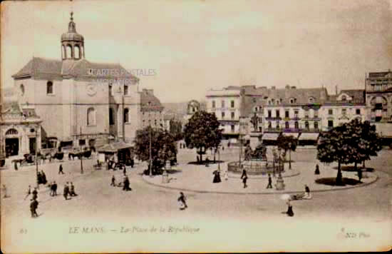 Cartes postales anciennes > CARTES POSTALES > carte postale ancienne > cartes-postales-ancienne.com Pays de la loire Sarthe Le Mans