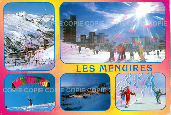 Cartes postales anciennes > CARTES POSTALES > carte postale ancienne > cartes-postales-ancienne.com Auvergne rhone alpes Savoie Les Menuires