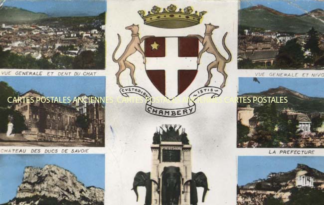 Cartes postales anciennes > CARTES POSTALES > carte postale ancienne > cartes-postales-ancienne.com Auvergne rhone alpes Savoie Chambery