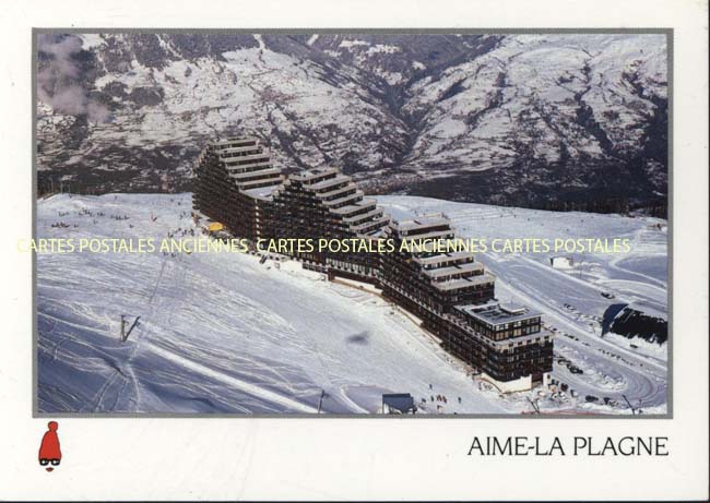 Cartes postales anciennes > CARTES POSTALES > carte postale ancienne > cartes-postales-ancienne.com Auvergne rhone alpes Savoie La Plagne