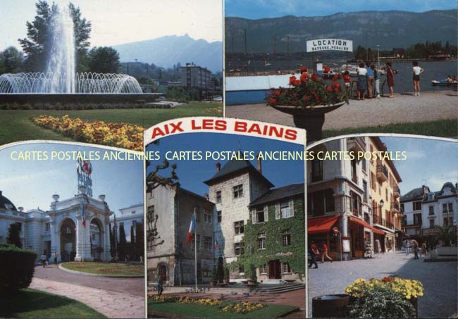 Cartes postales anciennes > CARTES POSTALES > carte postale ancienne > cartes-postales-ancienne.com Auvergne rhone alpes Savoie Aix Les Bains