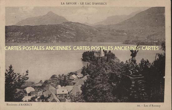 Cartes postales anciennes > CARTES POSTALES > carte postale ancienne > cartes-postales-ancienne.com Auvergne rhone alpes Haute savoie Annecy