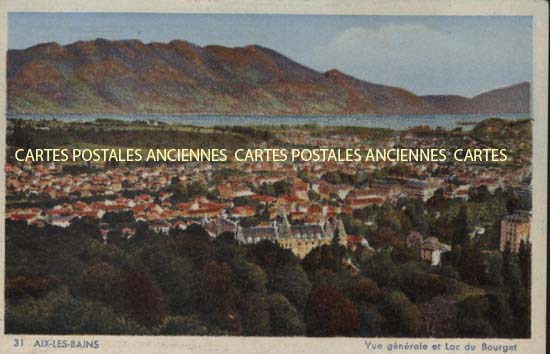 Cartes postales anciennes > CARTES POSTALES > carte postale ancienne > cartes-postales-ancienne.com Auvergne rhone alpes Savoie Aix Les Bains