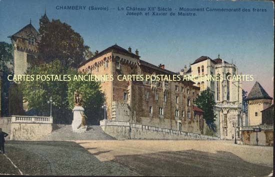 Cartes postales anciennes > CARTES POSTALES > carte postale ancienne > cartes-postales-ancienne.com Auvergne rhone alpes Savoie Chambery