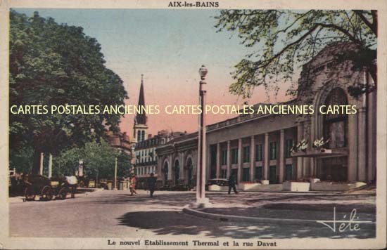 Cartes postales anciennes > CARTES POSTALES > carte postale ancienne > cartes-postales-ancienne.com Auvergne rhone alpes Savoie Aix Les Bains