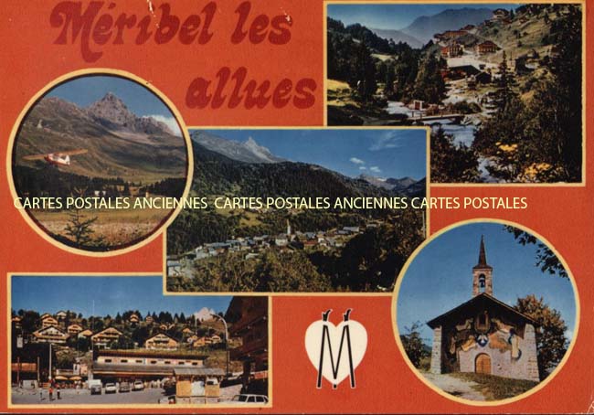 Cartes postales anciennes > CARTES POSTALES > carte postale ancienne > cartes-postales-ancienne.com Auvergne rhone alpes Savoie Meribel Les Allues