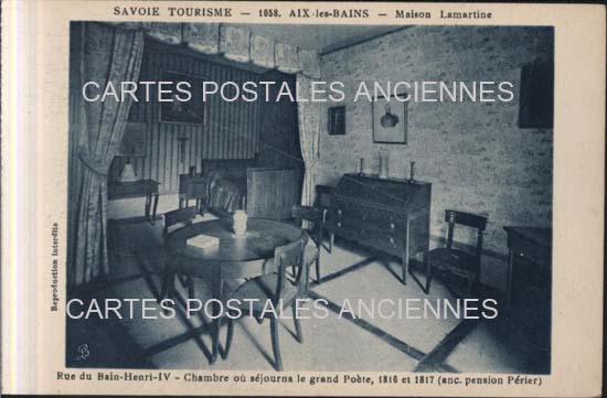 Cartes postales anciennes > CARTES POSTALES > carte postale ancienne > cartes-postales-ancienne.com Auvergne rhone alpes Savoie Aix Les Bains