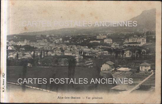 Cartes postales anciennes > CARTES POSTALES > carte postale ancienne > cartes-postales-ancienne.com Auvergne rhone alpes Savoie Aix Les Bains