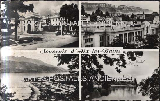 Cartes postales anciennes > CARTES POSTALES > carte postale ancienne > cartes-postales-ancienne.com Auvergne rhone alpes Savoie Aix Les Bains