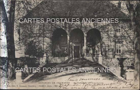 Cartes postales anciennes > CARTES POSTALES > carte postale ancienne > cartes-postales-ancienne.com Auvergne rhone alpes Savoie Chambery