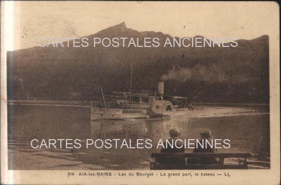 Cartes postales anciennes > CARTES POSTALES > carte postale ancienne > cartes-postales-ancienne.com Auvergne rhone alpes Savoie Aix Les Bains