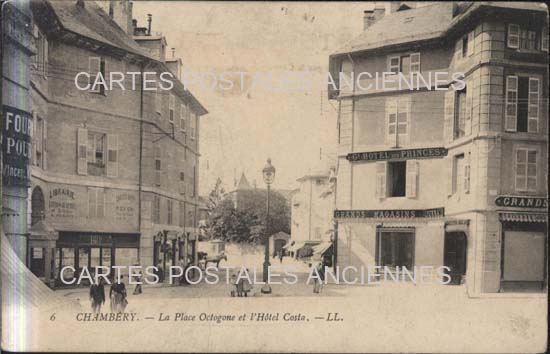 Cartes postales anciennes > CARTES POSTALES > carte postale ancienne > cartes-postales-ancienne.com Auvergne rhone alpes Savoie Chambery