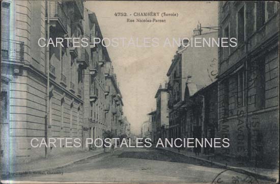 Cartes postales anciennes > CARTES POSTALES > carte postale ancienne > cartes-postales-ancienne.com Auvergne rhone alpes Savoie Chambery