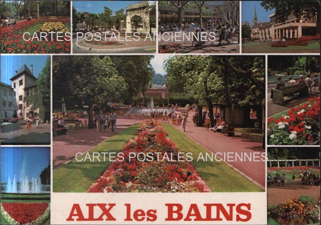 Cartes postales anciennes > CARTES POSTALES > carte postale ancienne > cartes-postales-ancienne.com Auvergne rhone alpes Savoie Aix Les Bains