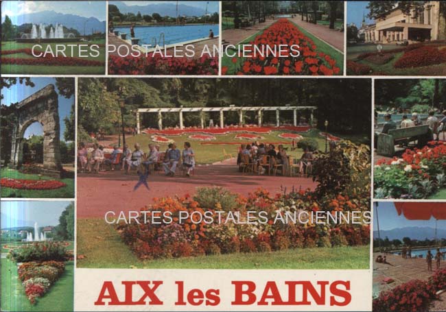 Cartes postales anciennes > CARTES POSTALES > carte postale ancienne > cartes-postales-ancienne.com Auvergne rhone alpes Savoie Aix Les Bains