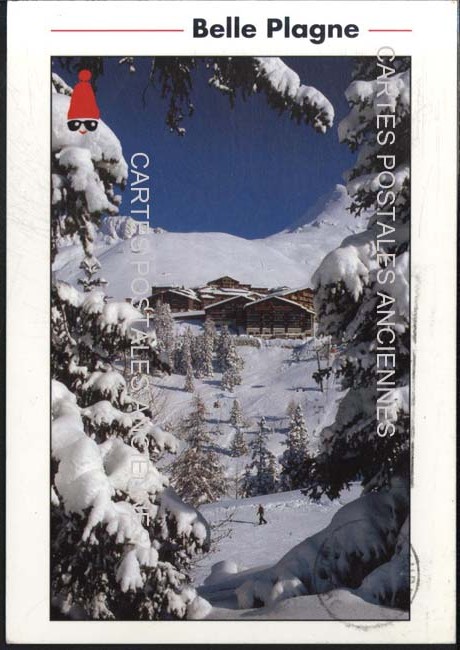 Cartes postales anciennes > CARTES POSTALES > carte postale ancienne > cartes-postales-ancienne.com Auvergne rhone alpes Savoie La Plagne