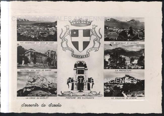 Cartes postales anciennes > CARTES POSTALES > carte postale ancienne > cartes-postales-ancienne.com Auvergne rhone alpes Savoie Chambery