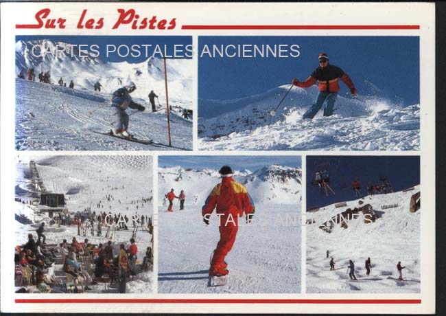 Cartes postales anciennes > CARTES POSTALES > carte postale ancienne > cartes-postales-ancienne.com Auvergne rhone alpes Savoie La Plagne