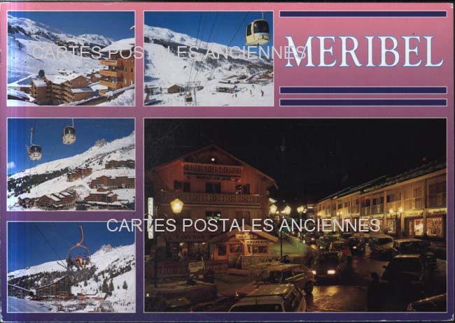 Cartes postales anciennes > CARTES POSTALES > carte postale ancienne > cartes-postales-ancienne.com Auvergne rhone alpes Savoie Meribel Les Allues