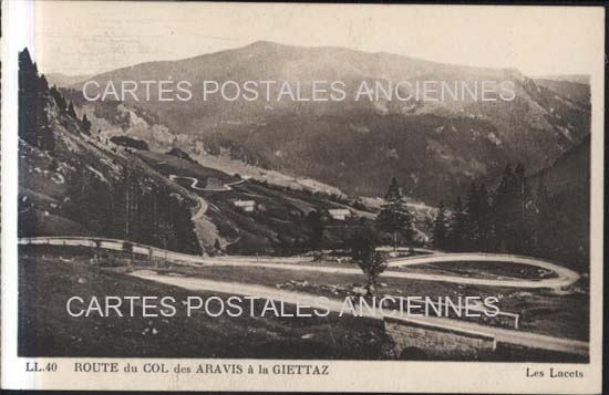 Cartes postales anciennes > CARTES POSTALES > carte postale ancienne > cartes-postales-ancienne.com Auvergne rhone alpes Haute savoie La Clusaz