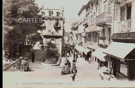 Cartes postales anciennes > CARTES POSTALES > carte postale ancienne > cartes-postales-ancienne.com Auvergne rhone alpes Savoie Aix Les Bains