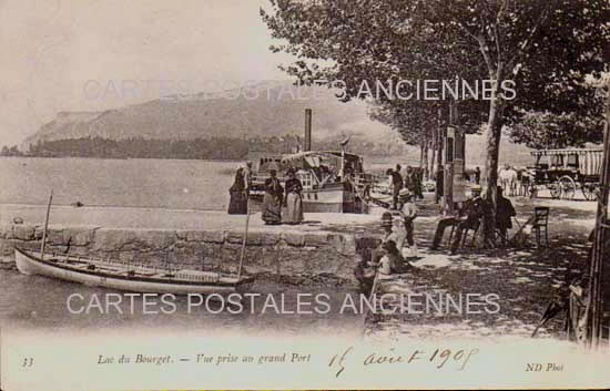 Cartes postales anciennes > CARTES POSTALES > carte postale ancienne > cartes-postales-ancienne.com Auvergne rhone alpes Savoie Le Bourget Du Lac