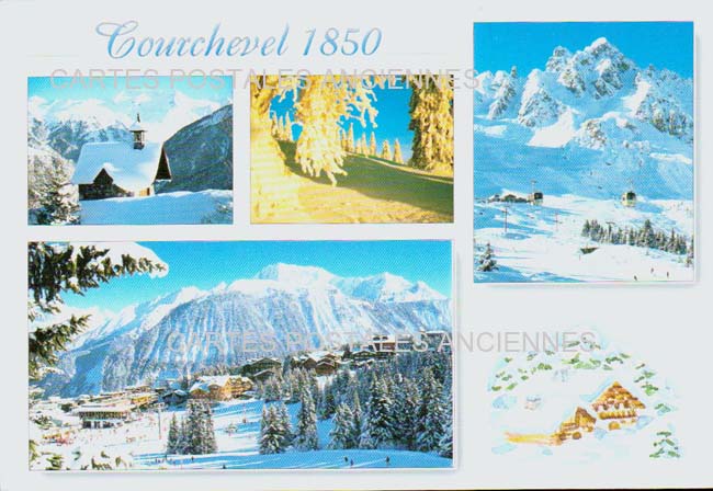 Cartes postales anciennes > CARTES POSTALES > carte postale ancienne > cartes-postales-ancienne.com Auvergne rhone alpes Savoie Courchevel