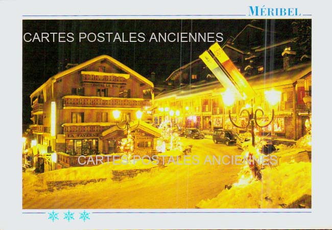 Cartes postales anciennes > CARTES POSTALES > carte postale ancienne > cartes-postales-ancienne.com Auvergne rhone alpes Savoie Meribel Les Allues