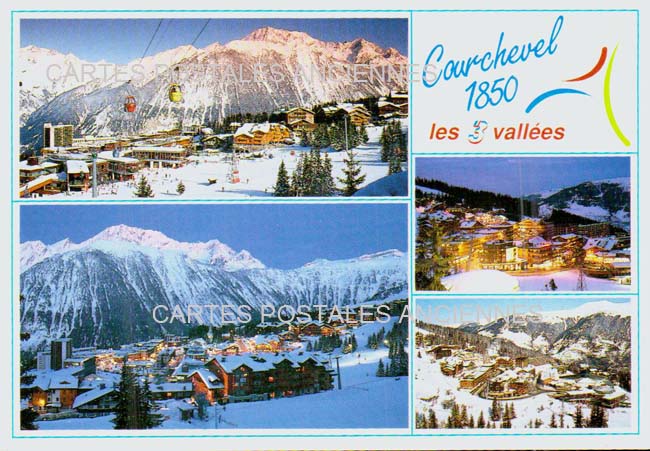 Cartes postales anciennes > CARTES POSTALES > carte postale ancienne > cartes-postales-ancienne.com Auvergne rhone alpes Savoie Courchevel