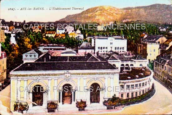 Cartes postales anciennes > CARTES POSTALES > carte postale ancienne > cartes-postales-ancienne.com Auvergne rhone alpes Savoie Aix Les Bains