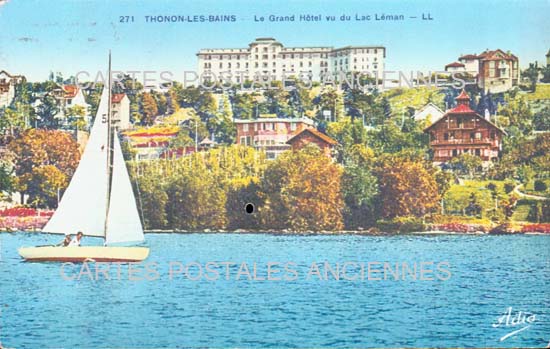 Cartes postales anciennes > CARTES POSTALES > carte postale ancienne > cartes-postales-ancienne.com Auvergne rhone alpes Haute savoie Thonon Les Bains