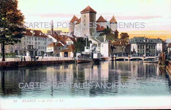 Cartes postales anciennes > CARTES POSTALES > carte postale ancienne > cartes-postales-ancienne.com Auvergne rhone alpes Haute savoie Annecy