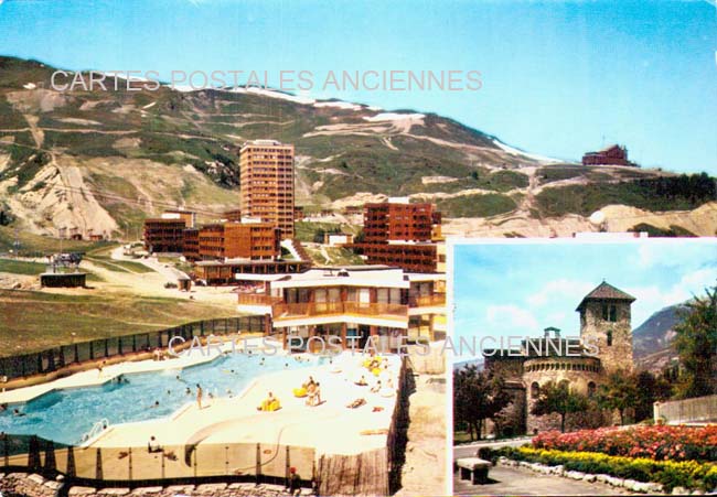 Cartes postales anciennes > CARTES POSTALES > carte postale ancienne > cartes-postales-ancienne.com Auvergne rhone alpes Savoie La Plagne