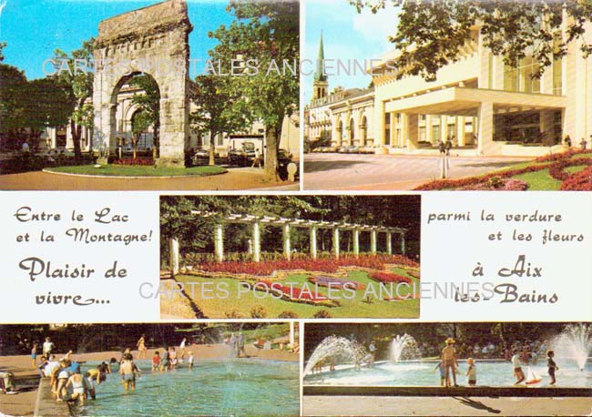 Cartes postales anciennes > CARTES POSTALES > carte postale ancienne > cartes-postales-ancienne.com Auvergne rhone alpes Savoie Aix Les Bains