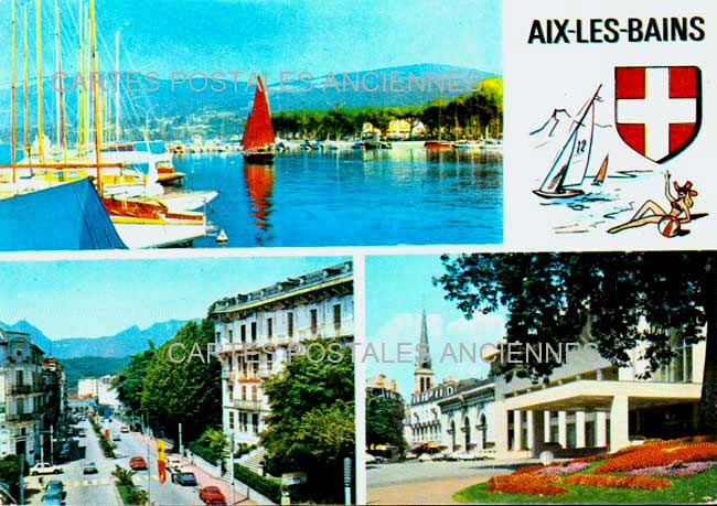 Cartes postales anciennes > CARTES POSTALES > carte postale ancienne > cartes-postales-ancienne.com Auvergne rhone alpes Savoie Aix Les Bains