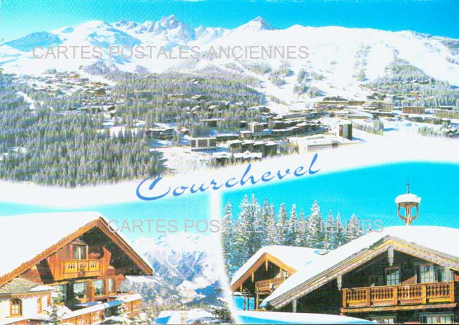 Cartes postales anciennes > CARTES POSTALES > carte postale ancienne > cartes-postales-ancienne.com Auvergne rhone alpes Savoie Courchevel