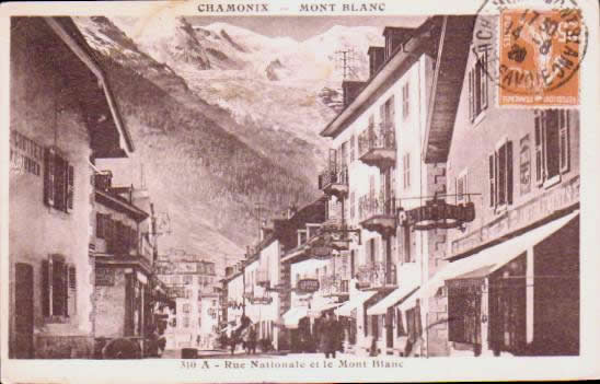 Cartes postales anciennes > CARTES POSTALES > carte postale ancienne > cartes-postales-ancienne.com Auvergne rhone alpes Haute savoie Chamonix Mont Blanc