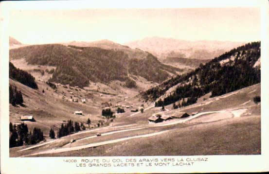 Cartes postales anciennes > CARTES POSTALES > carte postale ancienne > cartes-postales-ancienne.com Auvergne rhone alpes Haute savoie La Clusaz